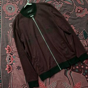 INC International Concepts Maroon and Black Jacket